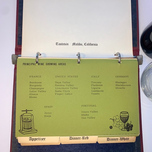 Vintage Tastevin Wine Register Book - Picture 6 of 14